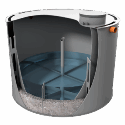 Retenční nádrže dvouplášťové