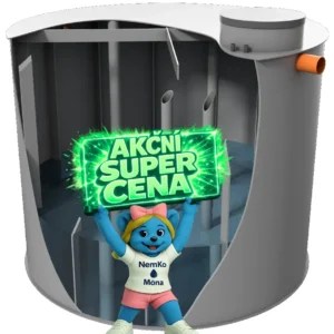 Retenční nádrž samonosná PJR-OS 10m3