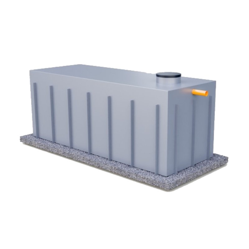 Retenční nádrže hranaté