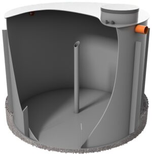 Retenční nádrž pro obetonování PJR-OB 4m3