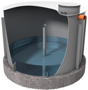 Retenční nádrž pro obetonování PJR-OB 12m3